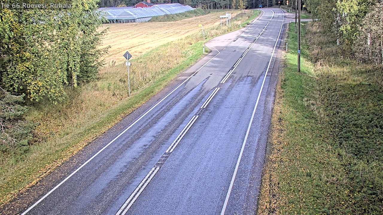 Weather Camera Image Väg 66 Ruovesi, Ruhala, Ruovesi, Pirkanmaa