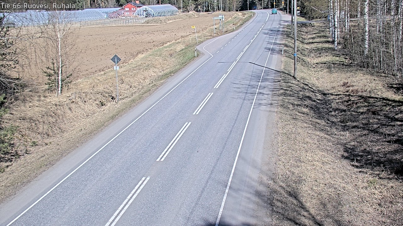 Weather Camera Image Väg 66 Ruovesi, Ruhala, Ruovesi, Pirkanmaa