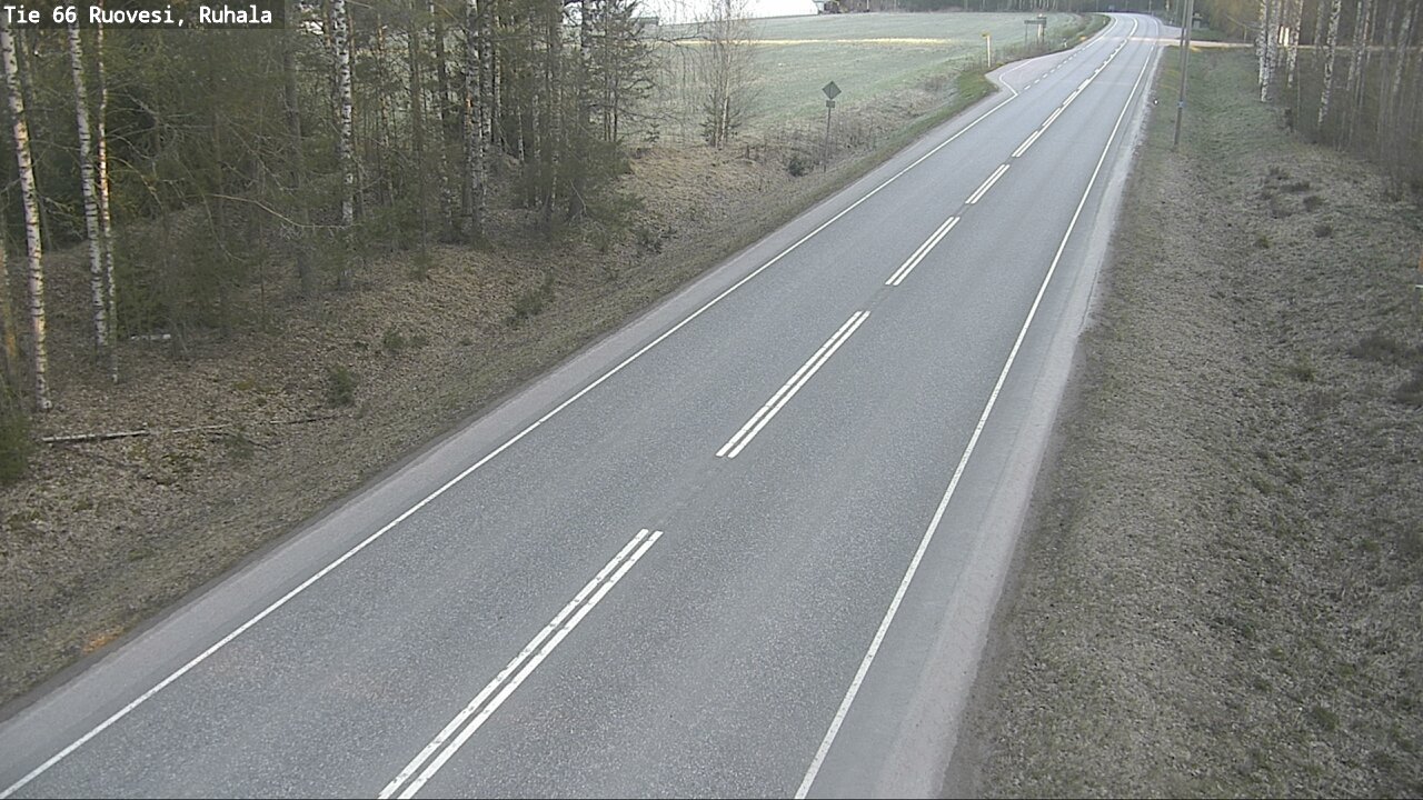 Weather Camera Image Road 66 Ruovesi, Ruhala, Ruovesi, Pirkanmaa