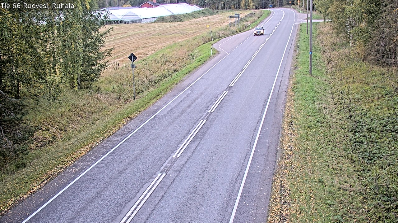 Weather Camera Image Väg 66 Ruovesi, Ruhala, Ruovesi, Pirkanmaa