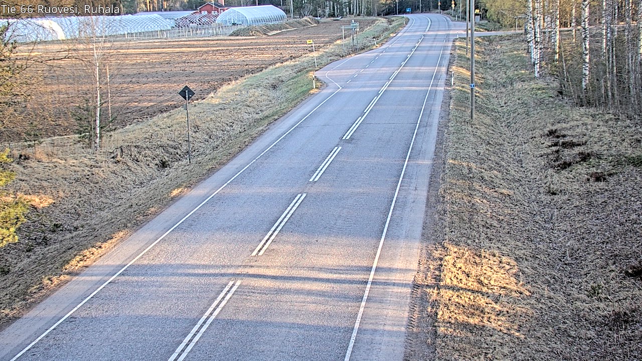 Weather Camera Image Väg 66 Ruovesi, Ruhala, Ruovesi, Pirkanmaa