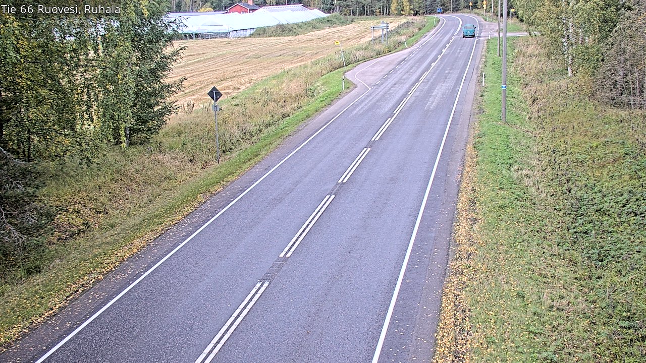 Weather Camera Image Väg 66 Ruovesi, Ruhala, Ruovesi, Pirkanmaa