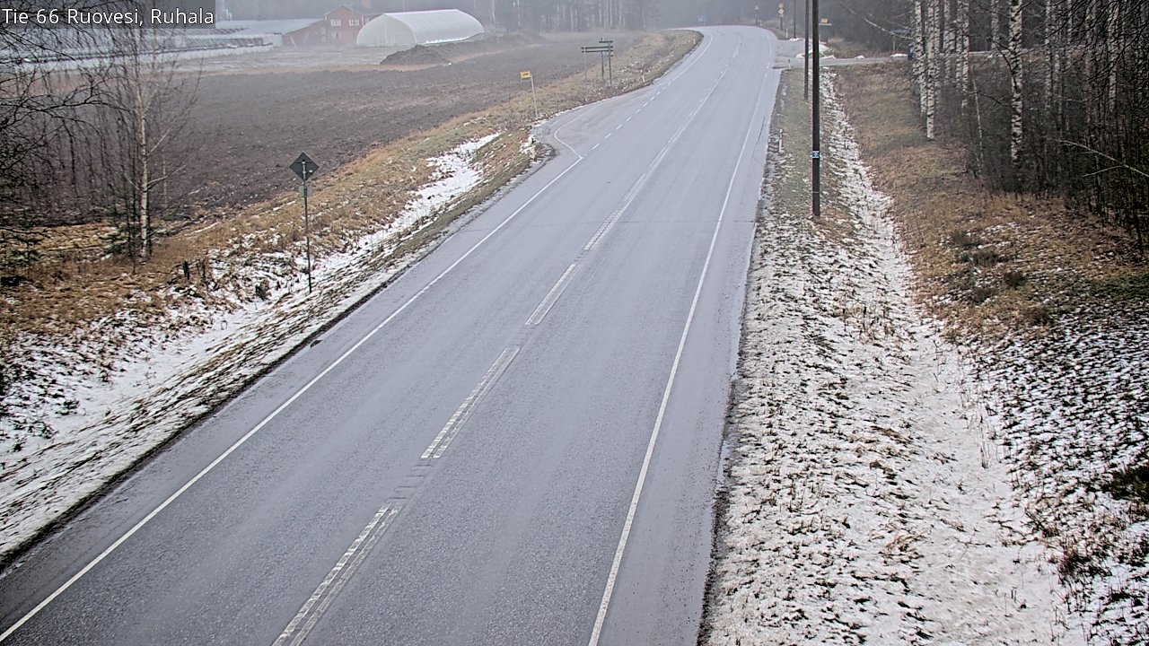 Weather Camera Image Road 66 Ruovesi, Ruhala, Ruovesi, Pirkanmaa