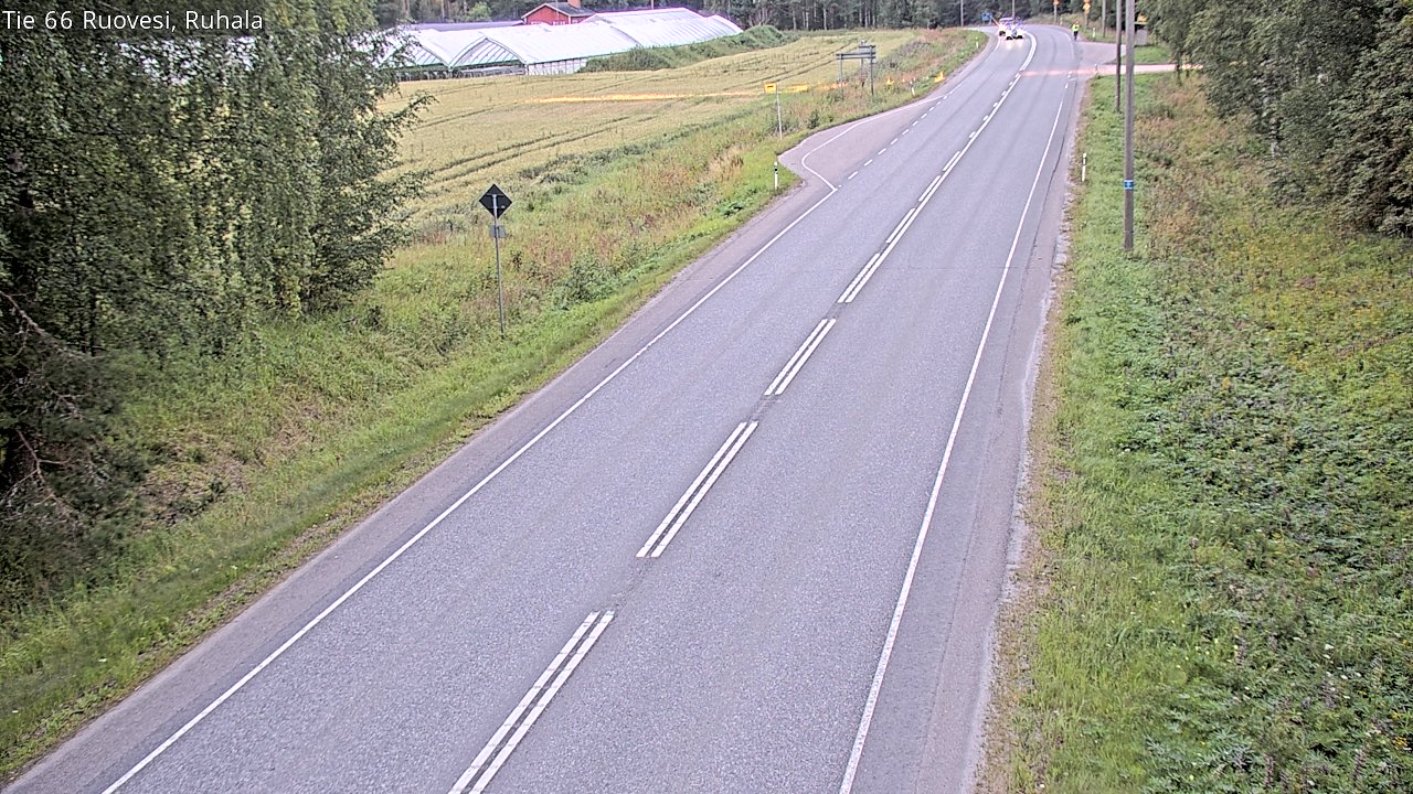 Weather Camera Image Road 66 Ruovesi, Ruhala, Ruovesi, Pirkanmaa