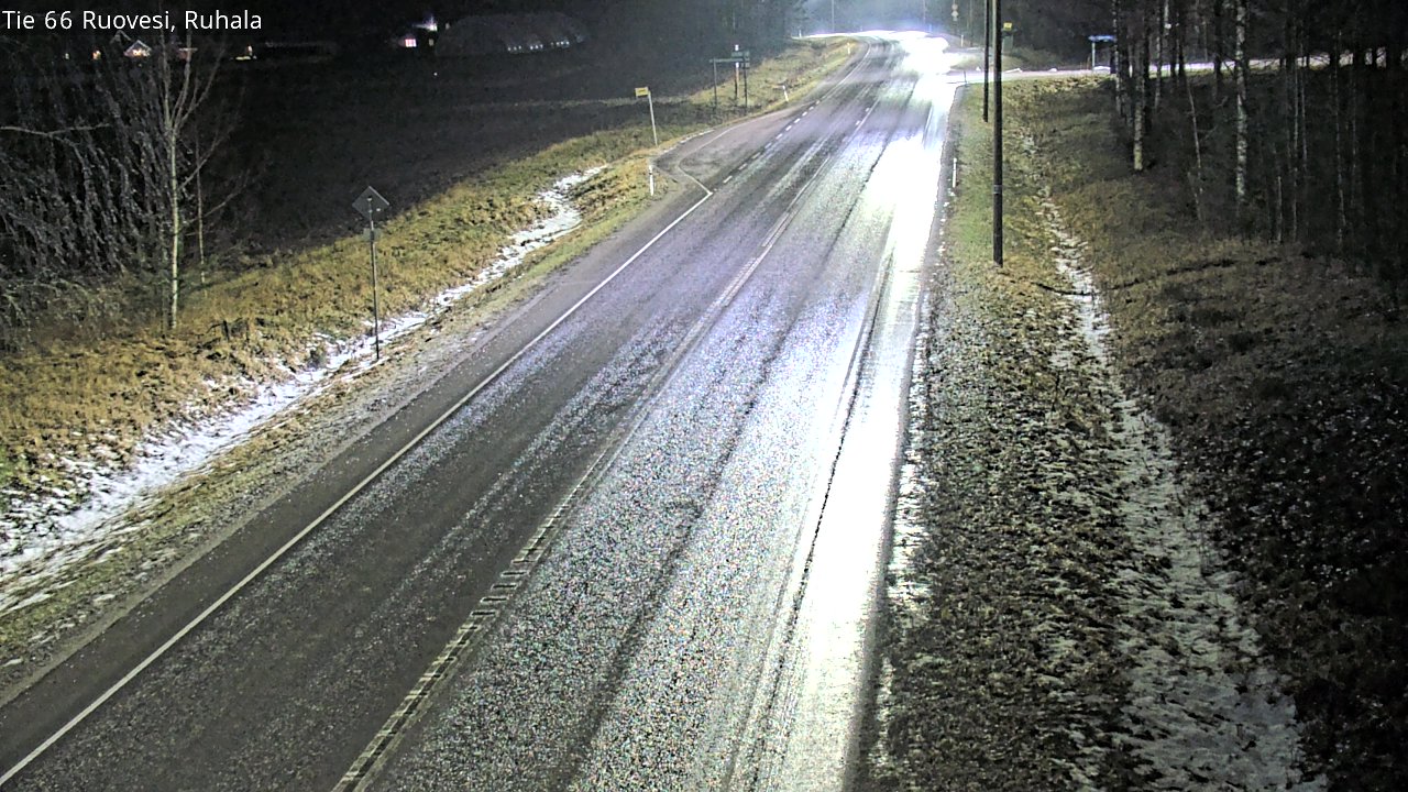 Weather Camera Image Väg 66 Ruovesi, Ruhala, Ruovesi, Pirkanmaa