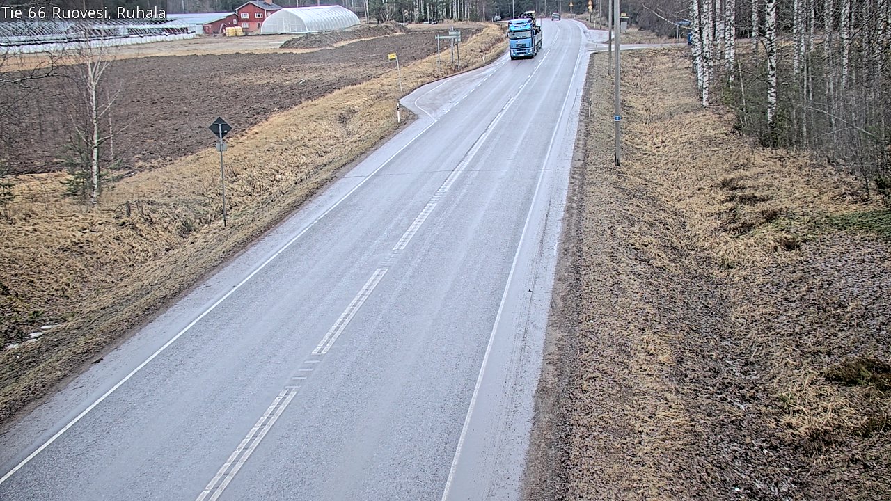 Weather Camera Image Road 66 Ruovesi, Ruhala, Ruovesi, Pirkanmaa