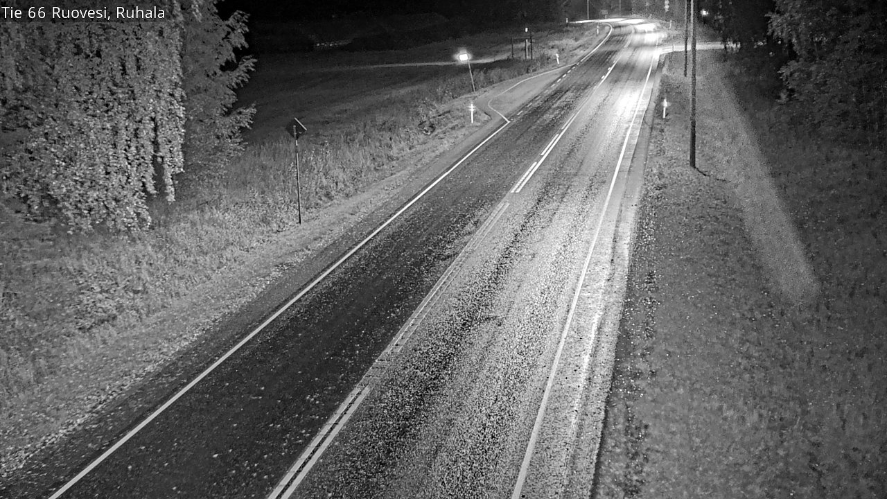 Weather Camera Image Väg 66 Ruovesi, Ruhala, Ruovesi, Pirkanmaa