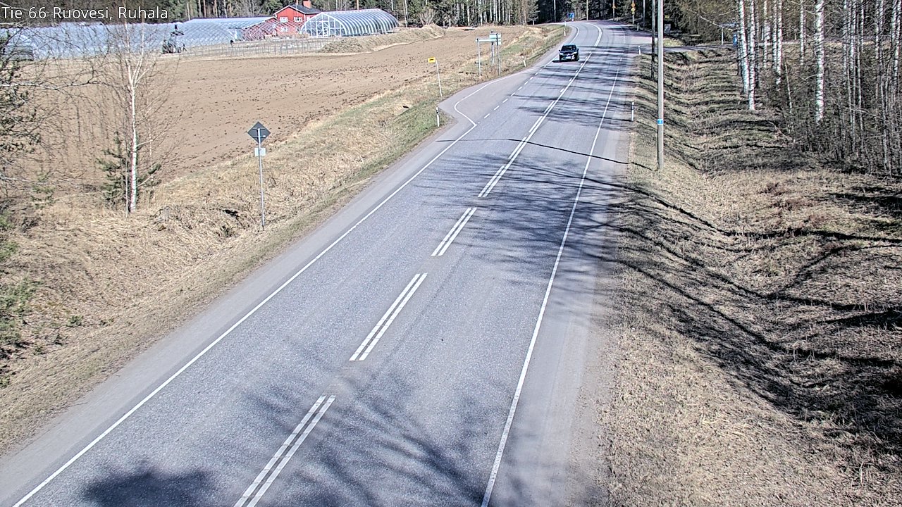 Weather Camera Image Väg 66 Ruovesi, Ruhala, Ruovesi, Pirkanmaa