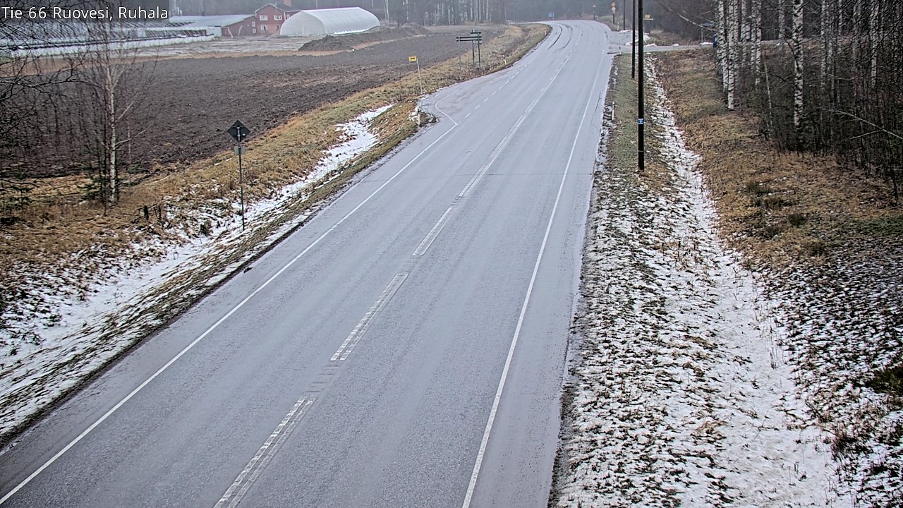 Weather Camera Image Väg 66 Ruovesi, Ruhala, Ruovesi, Pirkanmaa