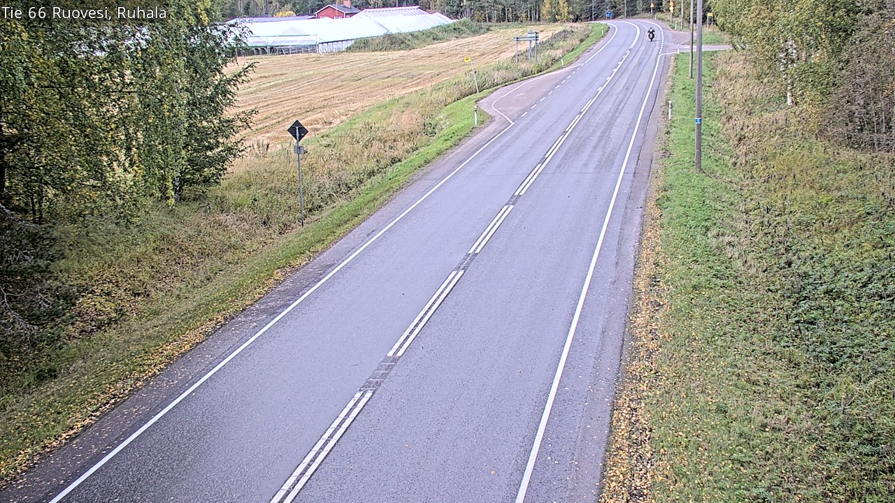 Weather Camera Image Väg 66 Ruovesi, Ruhala, Ruovesi, Pirkanmaa