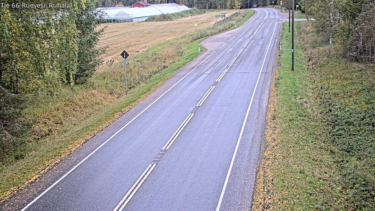 Weather Camera Image Väg 66 Ruovesi, Ruhala, Ruovesi, Pirkanmaa