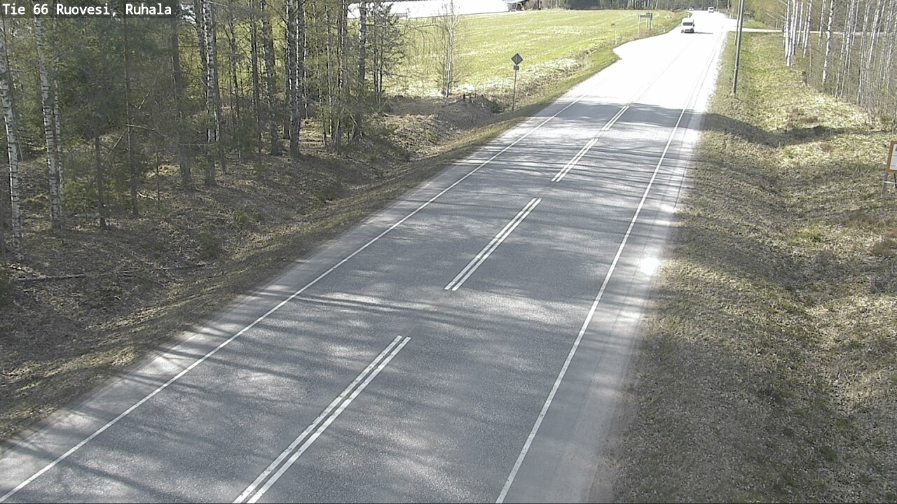 Weather Camera Image Road 66 Ruovesi, Ruhala, Ruovesi, Pirkanmaa