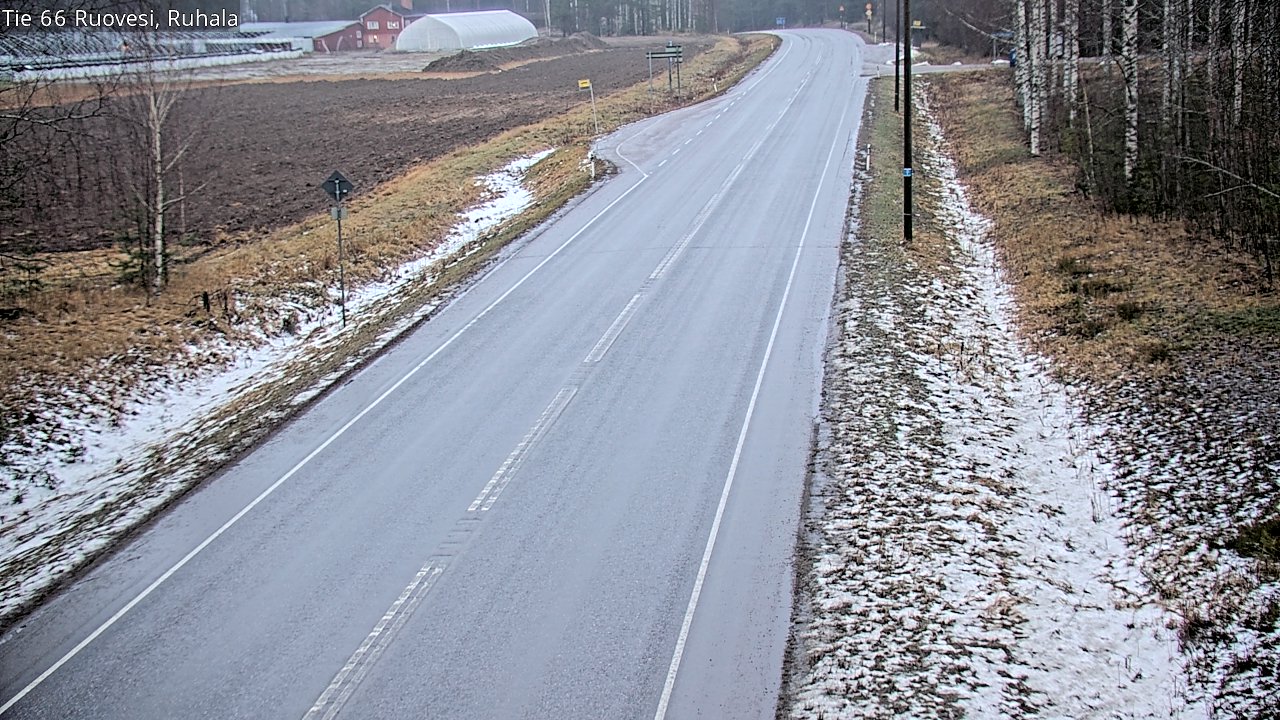 Weather Camera Image Väg 66 Ruovesi, Ruhala, Ruovesi, Pirkanmaa