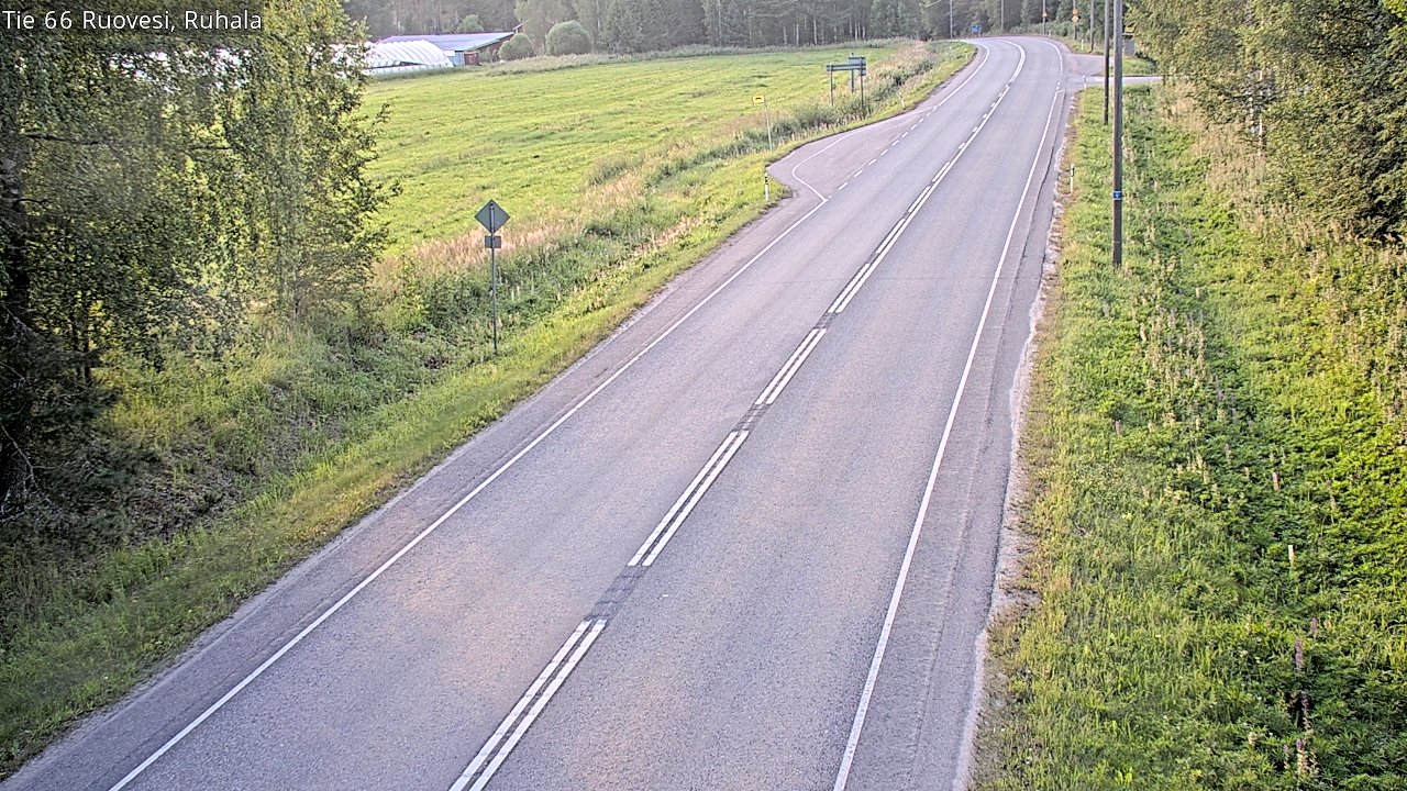Weather Camera Image Road 66 Ruovesi, Ruhala, Ruovesi, Pirkanmaa