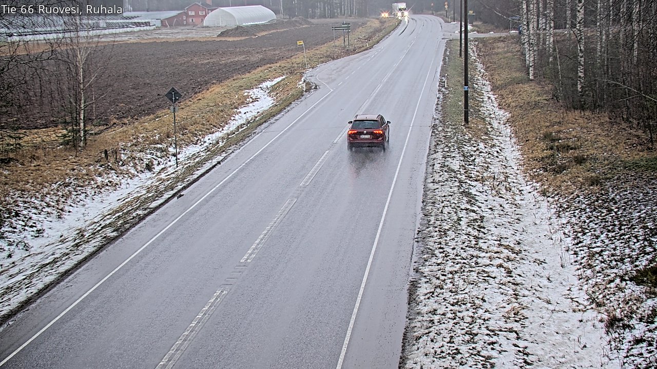 Weather Camera Image Väg 66 Ruovesi, Ruhala, Ruovesi, Pirkanmaa