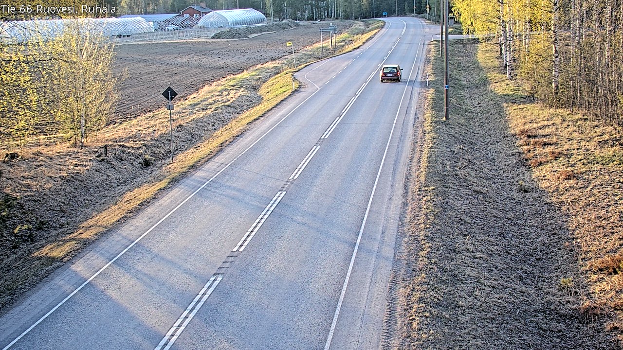 Weather Camera Image Väg 66 Ruovesi, Ruhala, Ruovesi, Pirkanmaa