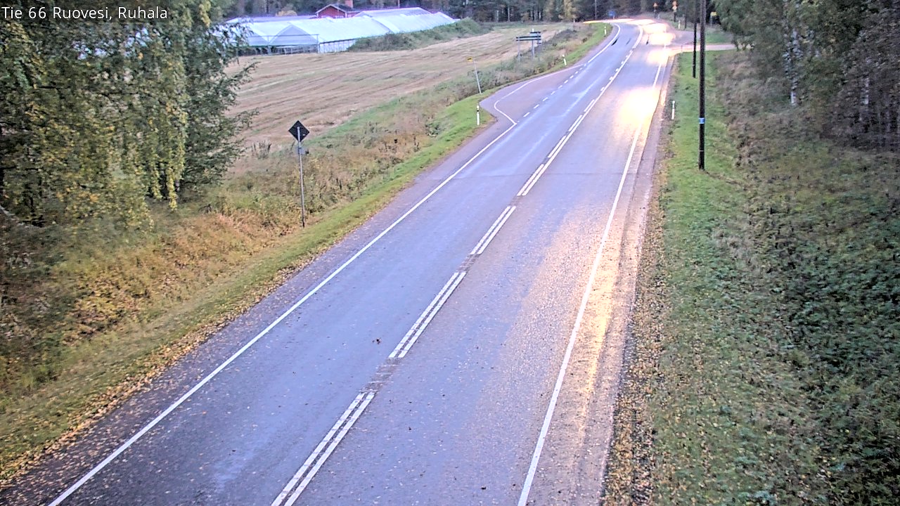 Weather Camera Image Väg 66 Ruovesi, Ruhala, Ruovesi, Pirkanmaa
