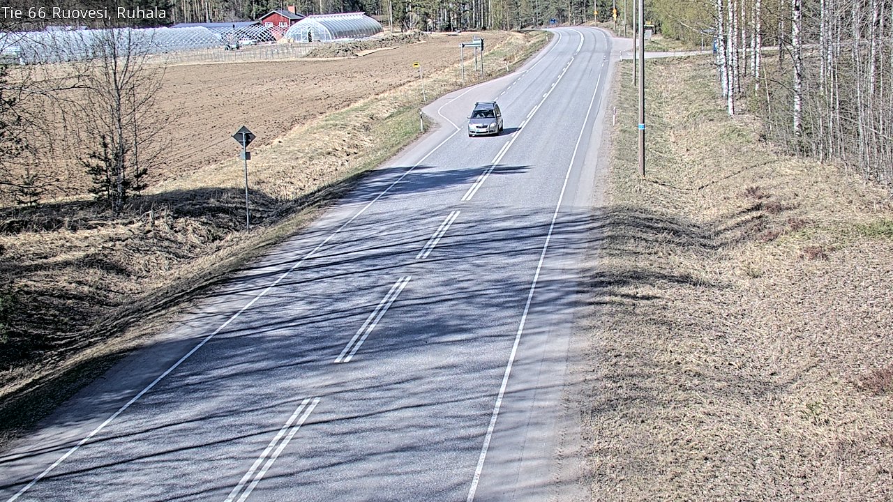 Weather Camera Image Väg 66 Ruovesi, Ruhala, Ruovesi, Pirkanmaa