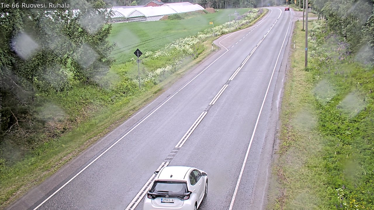 Weather Camera Image Road 66 Ruovesi, Ruhala, Ruovesi, Pirkanmaa