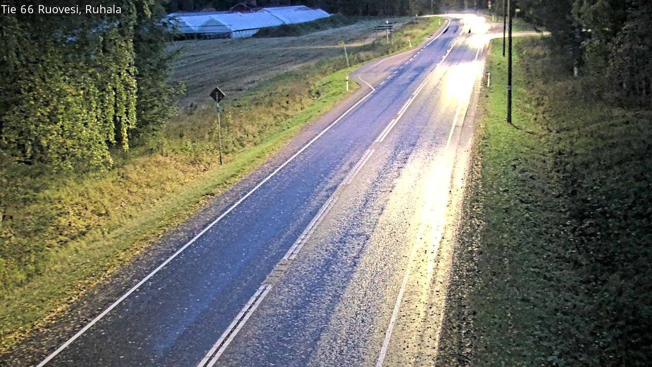 Weather Camera Image Väg 66 Ruovesi, Ruhala, Ruovesi, Pirkanmaa