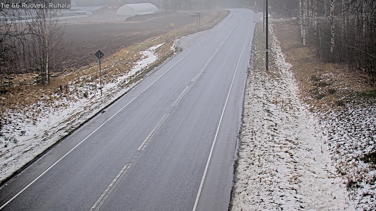 Weather Camera Image Road 66 Ruovesi, Ruhala, Ruovesi, Pirkanmaa