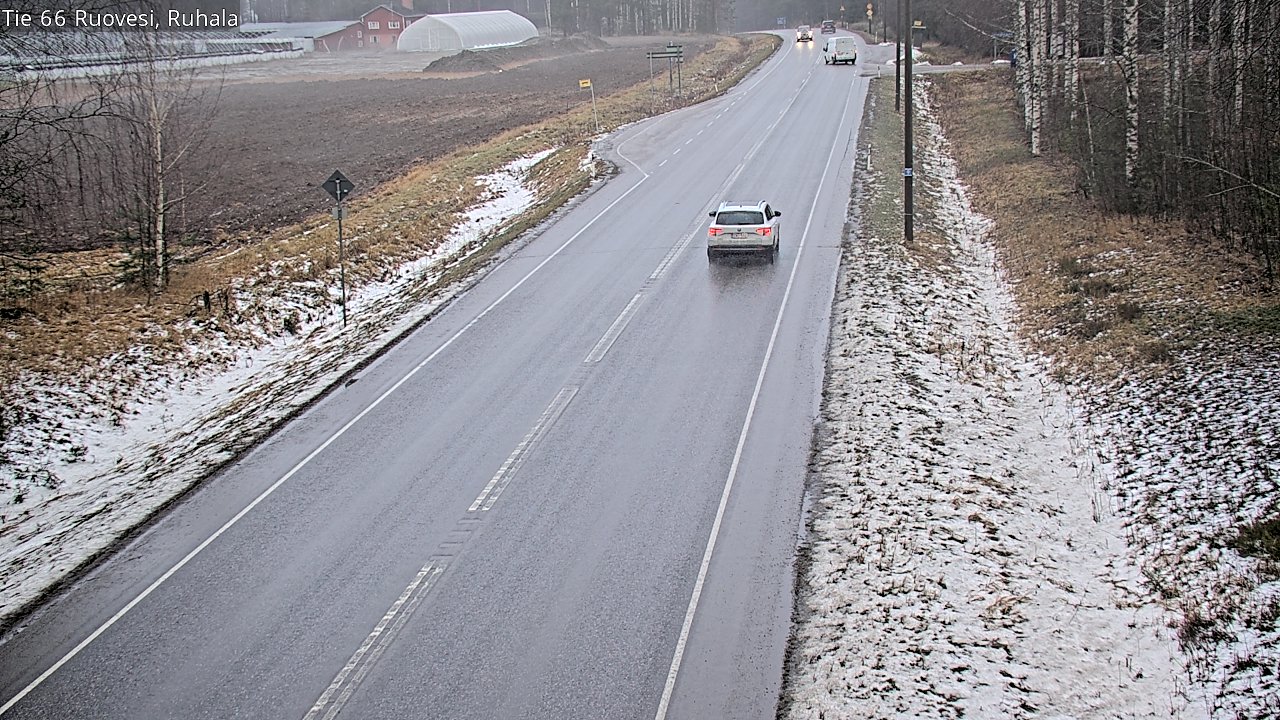 Weather Camera Image Road 66 Ruovesi, Ruhala, Ruovesi, Pirkanmaa