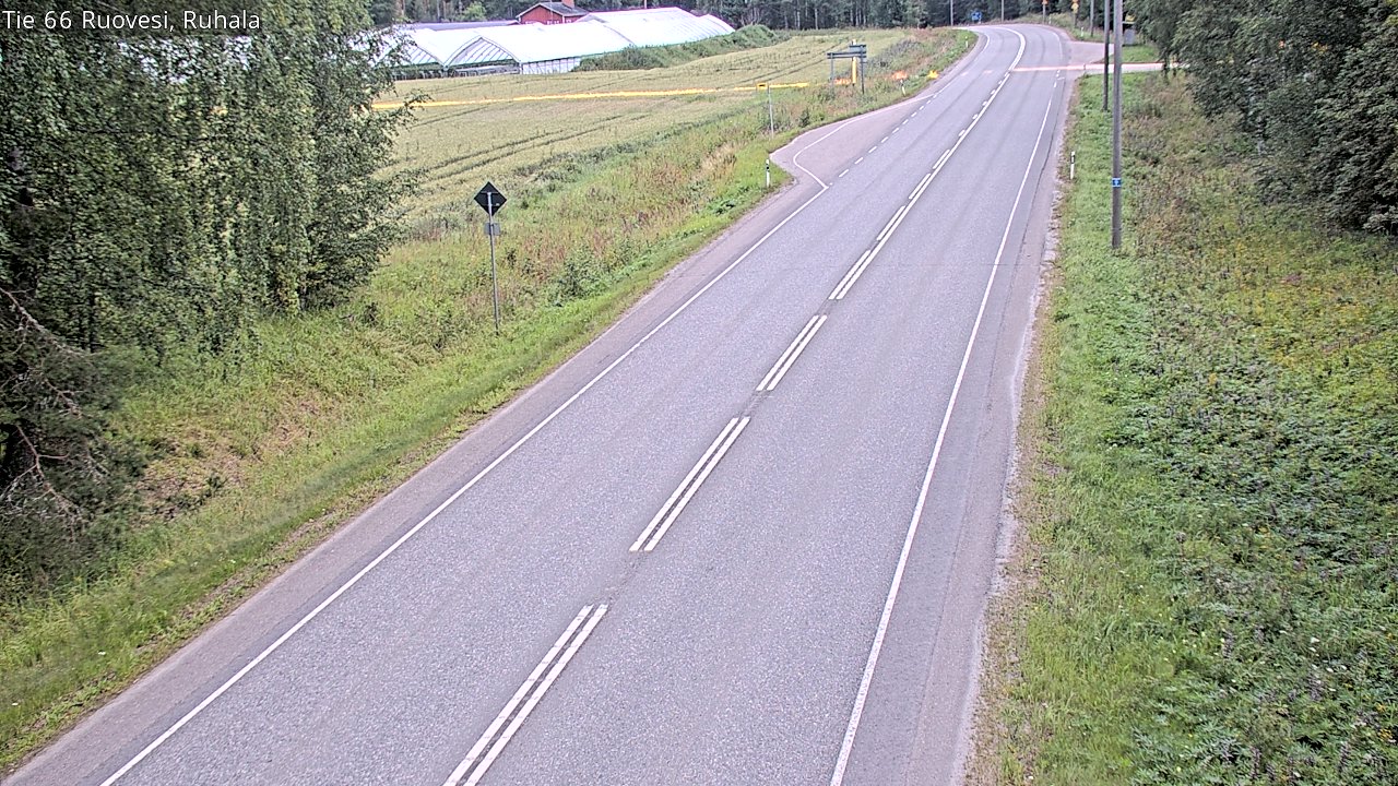 Weather Camera Image Road 66 Ruovesi, Ruhala, Ruovesi, Pirkanmaa