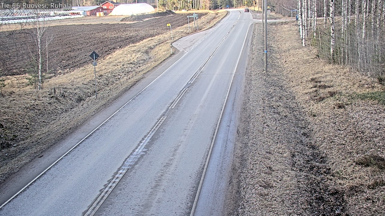 Weather Camera Image Väg 66 Ruovesi, Ruhala, Ruovesi, Pirkanmaa