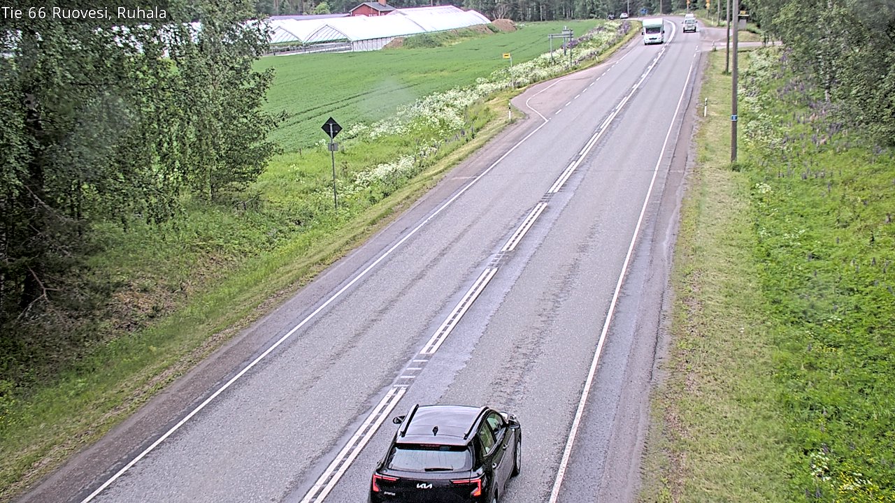 Weather Camera Image Road 66 Ruovesi, Ruhala, Ruovesi, Pirkanmaa