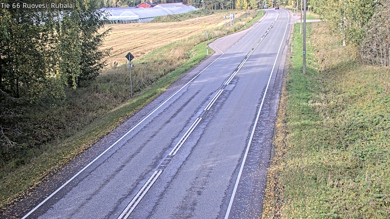 Weather Camera Image Väg 66 Ruovesi, Ruhala, Ruovesi, Pirkanmaa