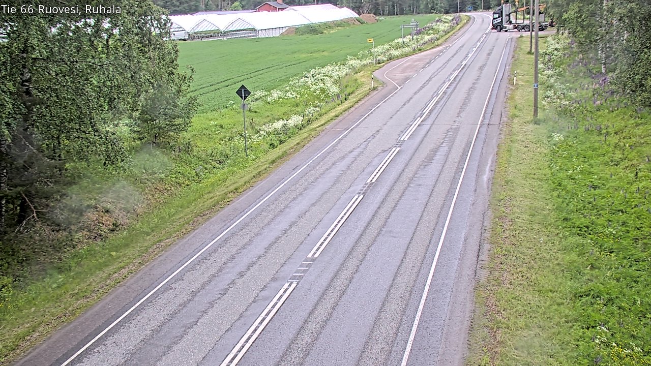 Weather Camera Image Väg 66 Ruovesi, Ruhala, Ruovesi, Pirkanmaa
