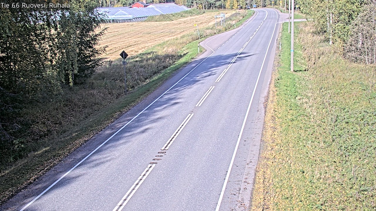 Weather Camera Image Väg 66 Ruovesi, Ruhala, Ruovesi, Pirkanmaa