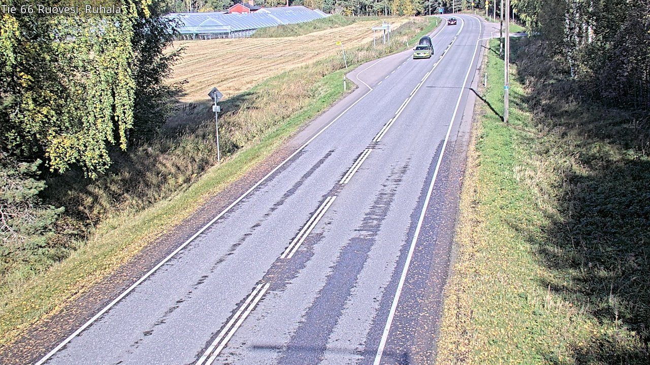 Weather Camera Image Väg 66 Ruovesi, Ruhala, Ruovesi, Pirkanmaa
