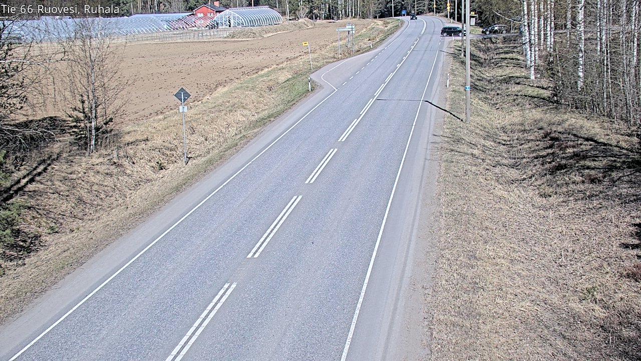 Weather Camera Image Väg 66 Ruovesi, Ruhala, Ruovesi, Pirkanmaa