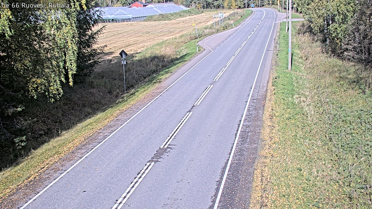 Weather Camera Image Väg 66 Ruovesi, Ruhala, Ruovesi, Pirkanmaa