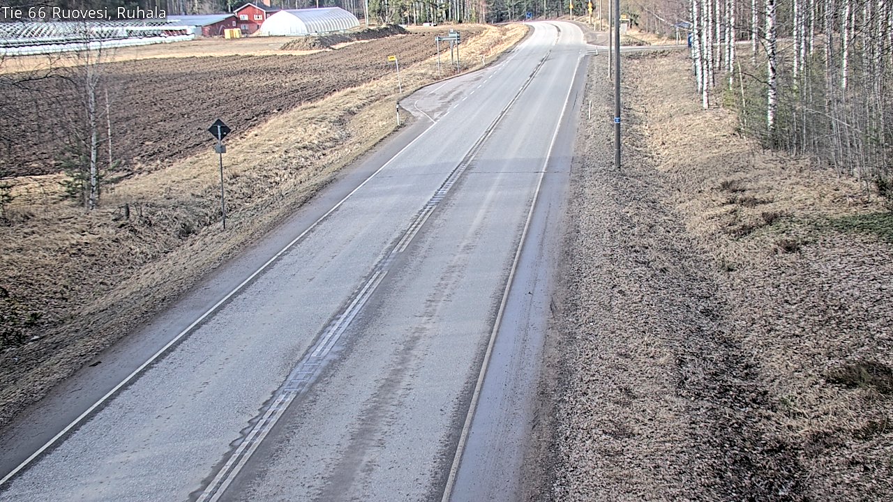 Weather Camera Image Väg 66 Ruovesi, Ruhala, Ruovesi, Pirkanmaa