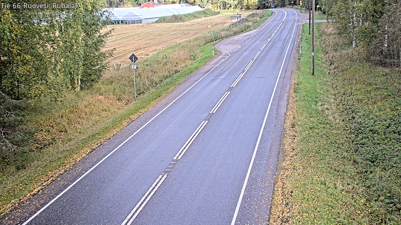 Weather Camera Image Väg 66 Ruovesi, Ruhala, Ruovesi, Pirkanmaa