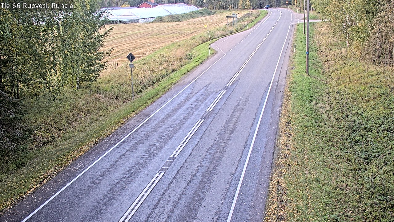 Weather Camera Image Väg 66 Ruovesi, Ruhala, Ruovesi, Pirkanmaa