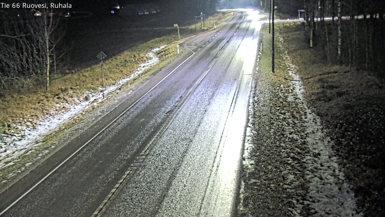 Weather Camera Image Väg 66 Ruovesi, Ruhala, Ruovesi, Pirkanmaa