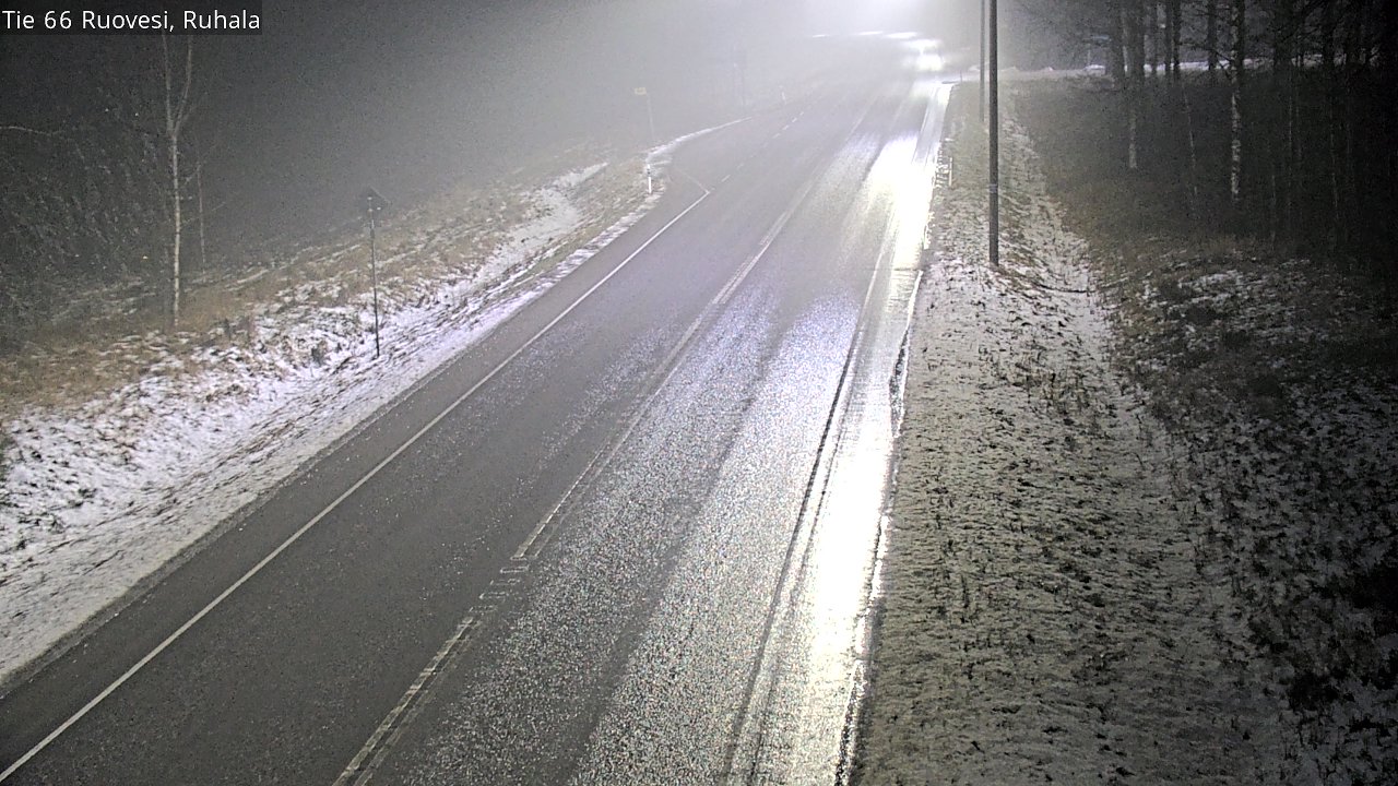 Weather Camera Image Road 66 Ruovesi, Ruhala, Ruovesi, Pirkanmaa