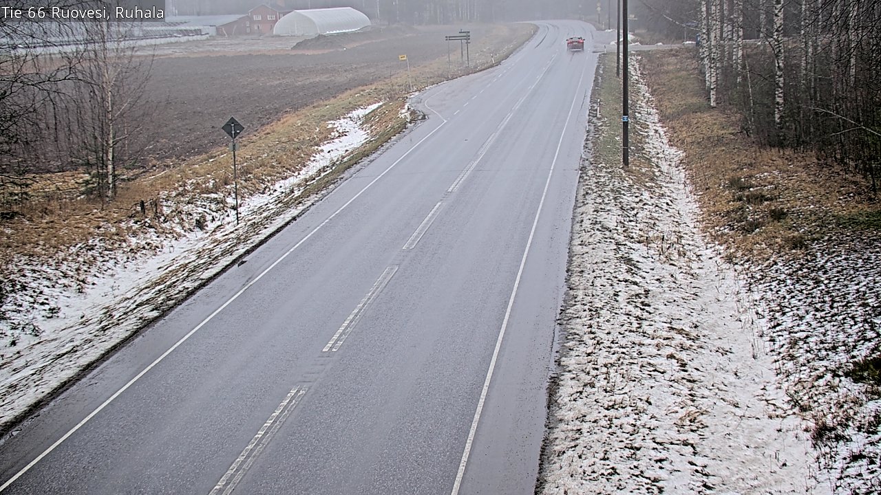 Weather Camera Image Road 66 Ruovesi, Ruhala, Ruovesi, Pirkanmaa