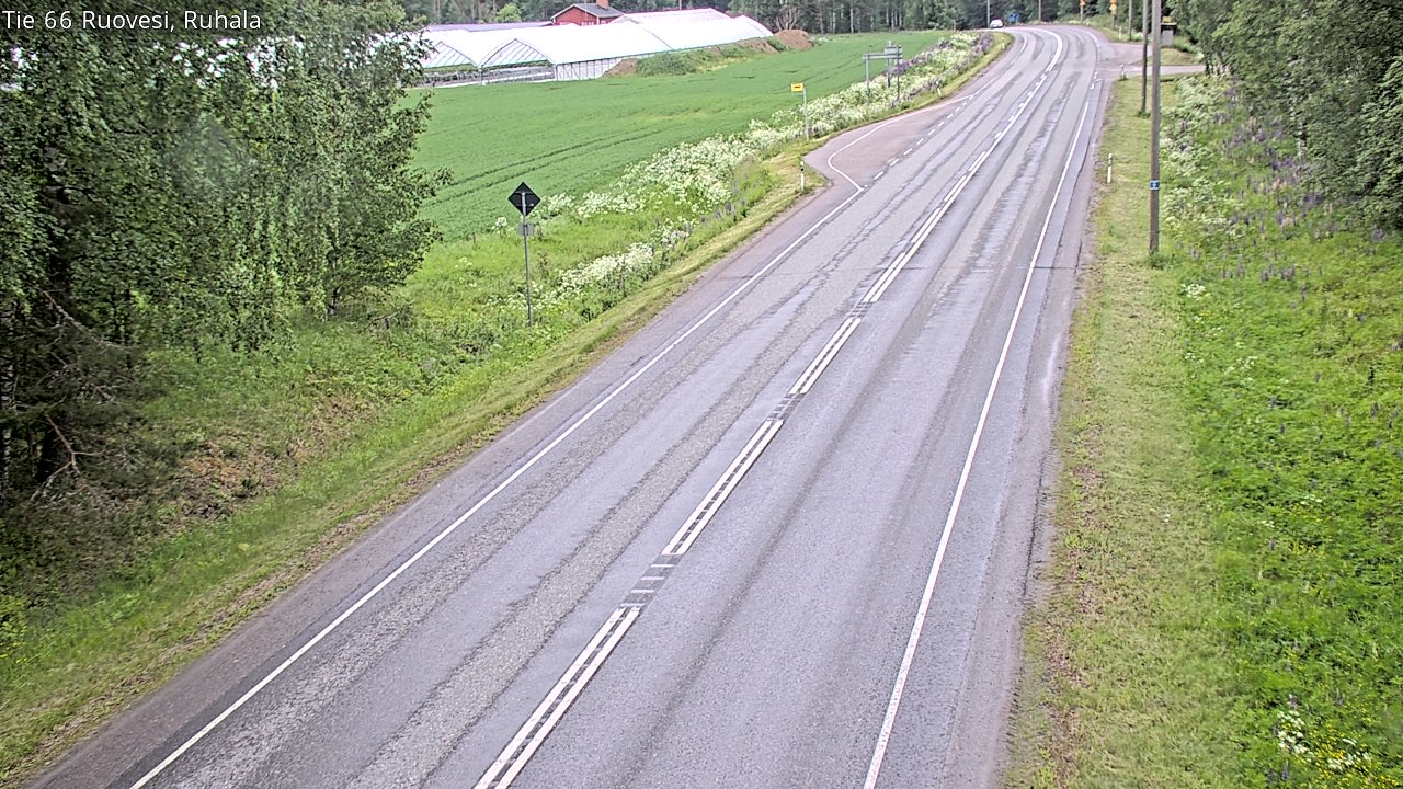 Weather Camera Image Väg 66 Ruovesi, Ruhala, Ruovesi, Pirkanmaa