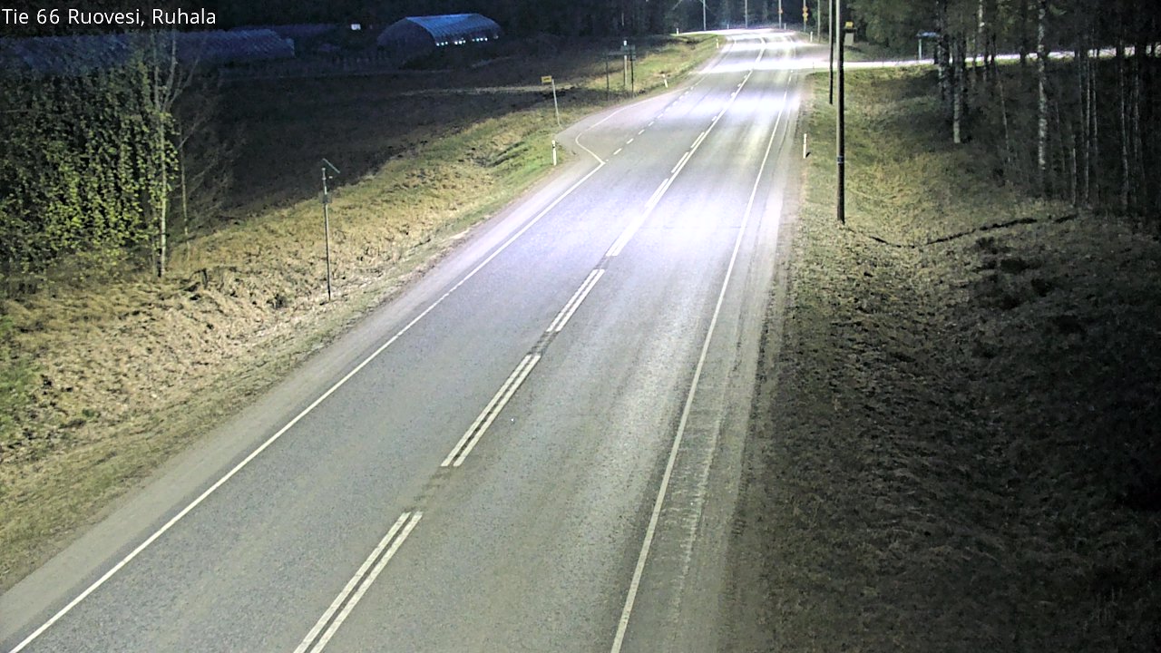 Weather Camera Image Väg 66 Ruovesi, Ruhala, Ruovesi, Pirkanmaa