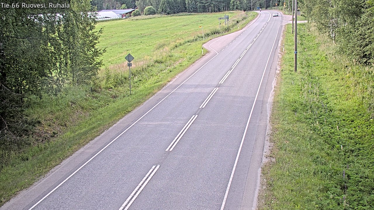 Weather Camera Image Road 66 Ruovesi, Ruhala, Ruovesi, Pirkanmaa