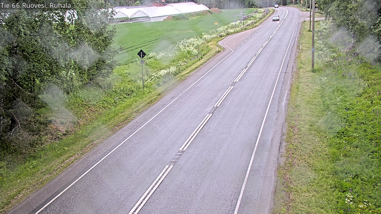 Weather Camera Image Väg 66 Ruovesi, Ruhala, Ruovesi, Pirkanmaa