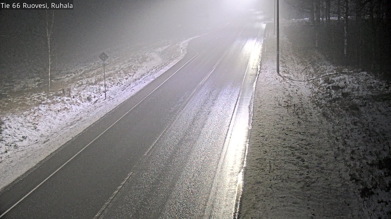 Weather Camera Image Road 66 Ruovesi, Ruhala, Ruovesi, Pirkanmaa
