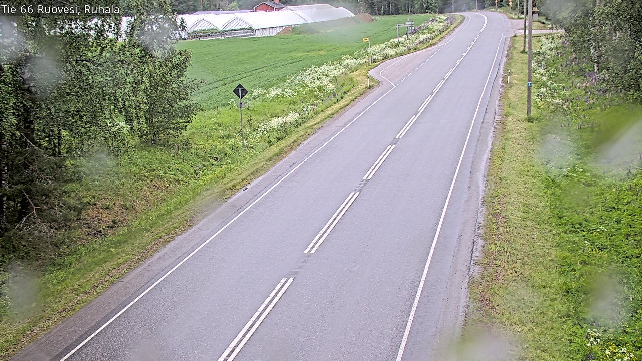Weather Camera Image Väg 66 Ruovesi, Ruhala, Ruovesi, Pirkanmaa