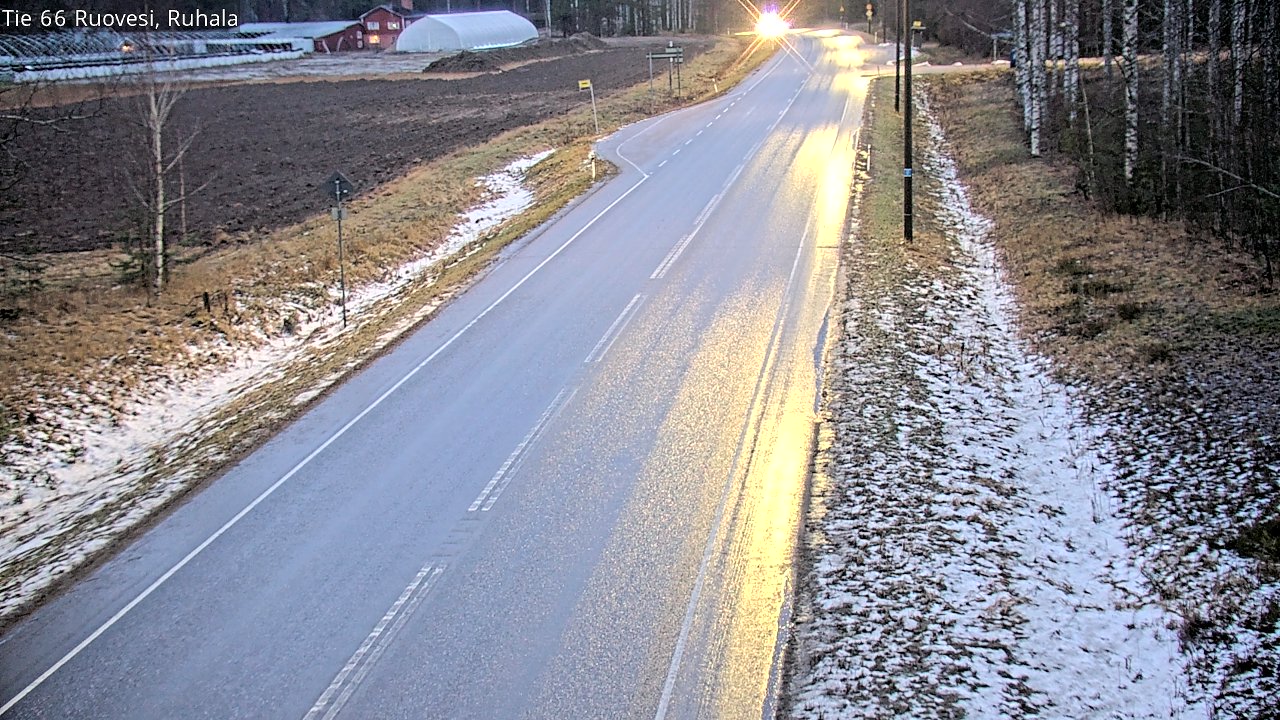 Weather Camera Image Väg 66 Ruovesi, Ruhala, Ruovesi, Pirkanmaa