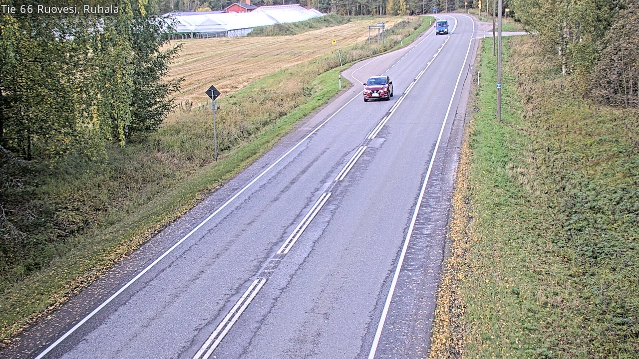 Weather Camera Image Väg 66 Ruovesi, Ruhala, Ruovesi, Pirkanmaa