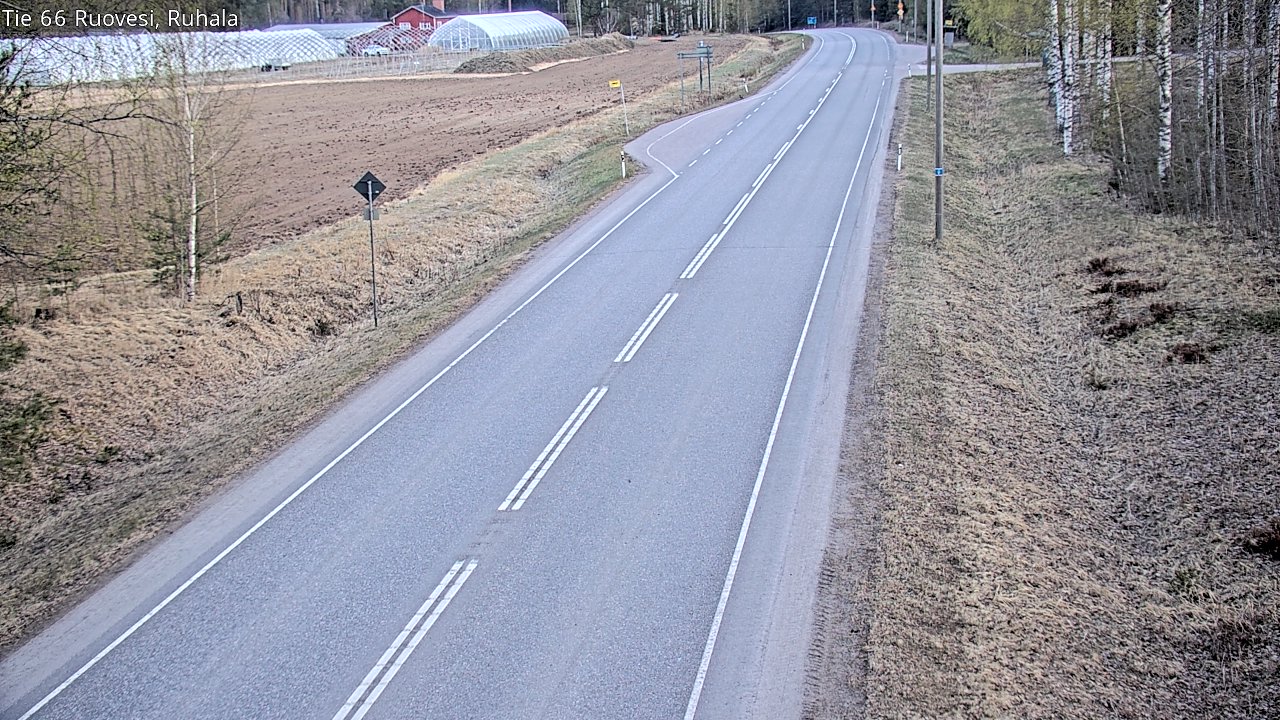 Weather Camera Image Road 66 Ruovesi, Ruhala, Ruovesi, Pirkanmaa